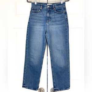 Loft High Rise Straight Jeans size 4P